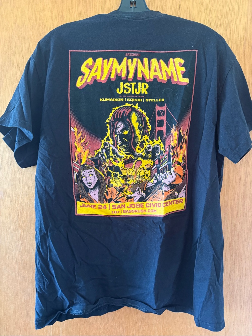 EDM: SAYMYNAME Graphic Band Tee